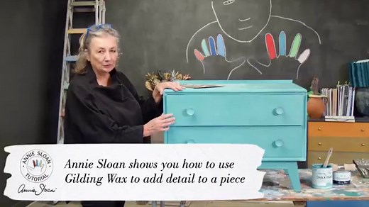 How to: Use Metallic Gilding Wax