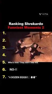 Ranking Shrekardo Funniest Moments 2 😂 #shorts #funny
