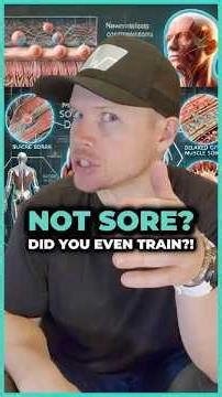 Your Muscles Are Growing Without the Soreness #StrengthGains #FitnessScience #Training