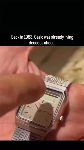 Visual Decoded on Instagram: "Most people think smartwatches are a modern invention-but they're off by nearly 40 years. What you're seeing is the Casio T-550, an engineering marvel released in 1983, long before the consumer internet existed. This wasn't just a watch; it was among the first consumer devices to feature a fully integrated touchscreen. Unlike today's capacitive displays, its screen used a transparent digitizer layered over the watch face. Users could draw numbers and symbols directl