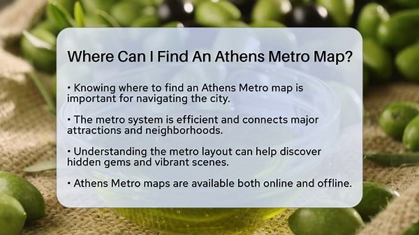 Where Can I Find An Athens Metro Map? - Talking Greece
