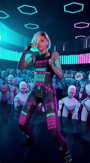 🎵🤖 Диджей для Андроидов Танец под Алгоритмы