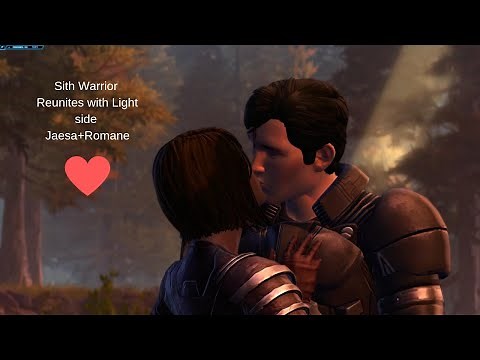 Swtor-Sith warrior Reunites with Light Side Jaesa+Romance
