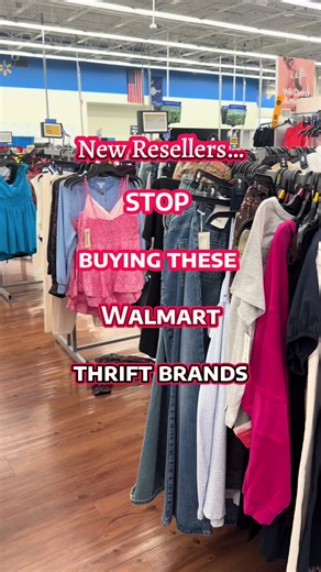 Some thrift stores are pricing Walmart brands like boutique inventory 😭💀 New resellers: learn the tags BEFORE spending money. Profit matters more than filling your cart 👀 Follow me for more reseller tips & BOLO brands ✨ #reseller #resellercommunity #poshmarkseller #reselling #sidehustle