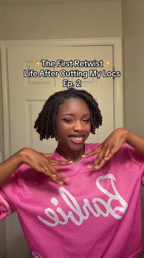 Episode 2: Life After Cutting My Locs 😌✨ My first retwist after cutting my locs went smoother than I expected! It actually felt faster since I had fewer locs to cover, which made the process so much easier and more enjoyable. 🥰😆 I’d love to hear from you—drop your suggestions, questions, or thoughts in the comments! Let’s chat about loc care, maintenance, and embracing your hair journey together. 💖 #locs #locjourney #shortocs #locstyles #retwist