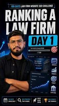 Law Firm SEO 100 Day Series Day 1 | 378 Clicks in 28 Days No Paid Ads