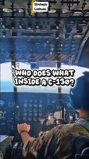 Who Does What Inside a C-130 Cockpit?