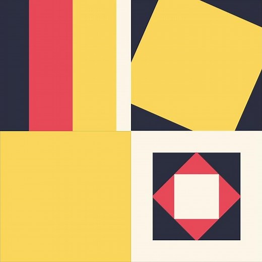 Animation of geometric shapes in Adobe After Effects