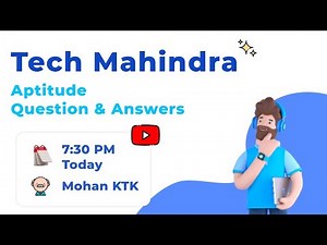 Tech Mahindra Aptitude Questions & Answers 2020-2021
