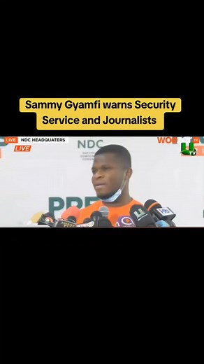 Sammy Gyamfi Issues Urgent Warning to Security Personnel