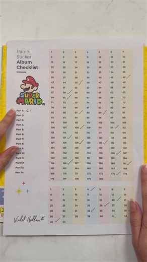 Replying to @sarasecco87 let’s find all of the stickers for this Super Mario Album before filling it up! Part 2 👻 #supermario #collectthemall #stickeralbum