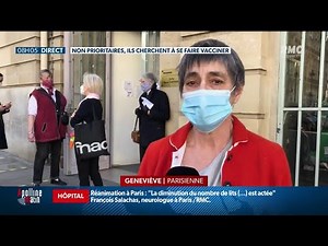Vaccins Covid-19: certains patientent des heures pour recevoir les doses non utilisées