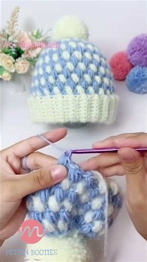 Easy yarn cap