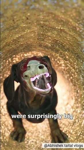 Why Dachshunds Were Bred To Hunt BadgersIspe 😱 #dachshund #dog #hunting #bred