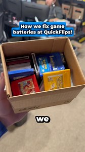 66K views · 875 reactions | How we fix batteries in Pokemon games! To sell us your games go to our website! (link in bio) | Phoenix Resale | Facebook