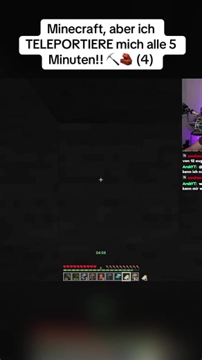 Minecraft, aber ich TELEPORTIERE mich alle 5 Minuten!! ⛏🧱 (4)