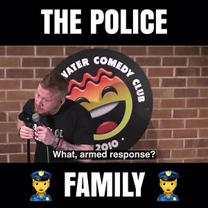 Paul Smith Comedian | The Police Family Book for all shows www.hotwatercomedy.co.uk Subscribe to our YouTube channel for more videos - http://bit.ly/2vBzt2f | LIVE at Hot Water Comedy Club