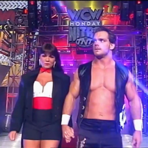 MattSpeaksWrestling on Instagram: "#WCWWednesday A matchup on Monday Nitro as “The Crippler” Chris Benoit, flanked by Woman, took on Ice Train. It’s always a little awkward watching Benoit matches now—especially when Nancy (formerly Nancy Sullivan) was by his side—knowing the heinous acts he would later commit. From a pure in-ring standpoint, Benoit was one of the greatest technicians to ever lace them up, but his personal actions cast a permanent shadow that can’t be ignored. Wrestling history 