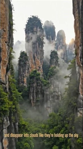 Mountains That Float in Clouds #earthwonders #fypシ゚viral