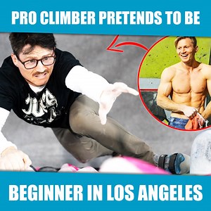 1M views · 3.7K reactions | Pro Climber Pretends To Be Beginner in Los Angeles Gym | Magnus Midtbø | Facebook