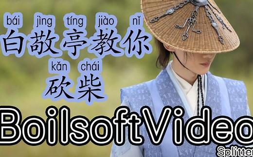 【无损剪辑视频软件④】——Boilsoft Video Splitter / 砍柴软件及教程
