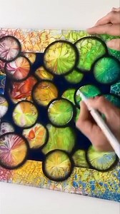 6.3K views · 52 reactions | Here’s my favourite bubble acrylic pour. This creative process will never stop boring me. (full process is here https://youtu.be/_0qJbYpAQ2Y ) #fluidart #bubbles #acrylicpouring #art #painting #creative #ideas | Mii.paintings | Facebook