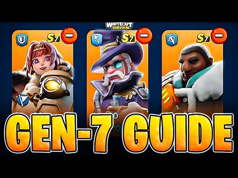Gen 7 Heroes EXPLAINED – Who to Invest in and Who to Skip! | Whiteout Survival Guide