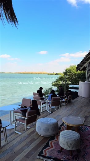 ‏My sweet escape #dubai #uae #cafe #nature #realcreator