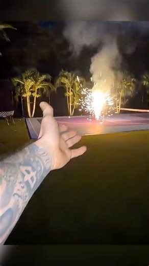 Somebody Lit Fireworks in our Backyard!