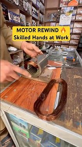 Electric Motor Rewind – Skilled Hands 🔥