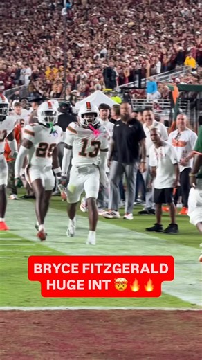 305 Sports on Instagram: "GIMME THAT. BRYCE FITZGERALD INT 😤🔐 @brycefitz.jr"
