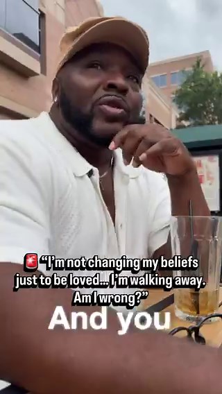 After close to a year of dating this woman drops a bombshell on this man stating if he wants to take this to the next level he must “convert to Islam” while she is recording him, what advice would you give this man ?