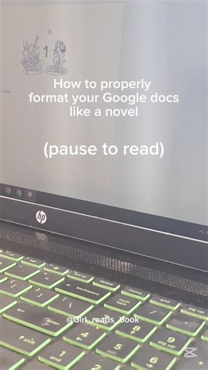 Formatting your Google docs like a novel #booktube #teenauthor #crownofash #googledocstutorial #book