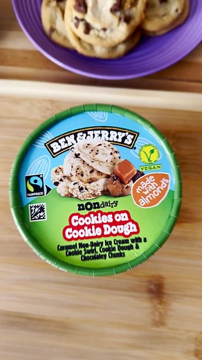 3.3K views | Yes, det er vegansk. Yes, der er cookie dough. | Ben & Jerry's | Facebook