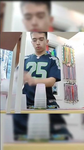 The Incredible Fast Sport Stacking G5 Cycle in 6.236 Seconds! #shorts