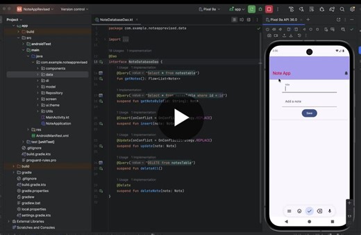 Kotlin Note App with Room Database and Jetpack Compose | MOHIT JANGRA posted on the topic | LinkedIn