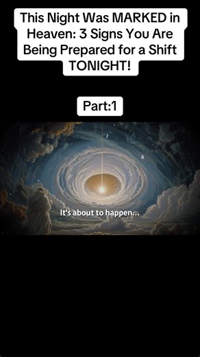 This Night Was MARKED in Heaven: 3 Signs You Are Being Prepared for a Shift TONIGHT!#astrology #chosenone #pyschology #spiritualitytok #energyshift