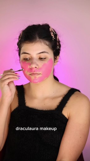 Draculaura Makeup Tutorial for Halloween