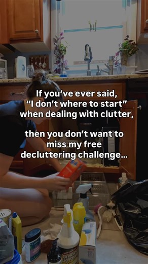 How it works ⤵️ I know what it’s like to be paralyzed by clutter. You get that overwhelming feeling where you want to get rid of things but have no idea where to even begin. 😞 ❇️ What if I told you that you could make a huge difference in your home with just 5 minutes a day? I created a way to start small with the decluttering process and keep the momentum going… 👉 For just 5 minutes a day over 5 days we’ll tackle small areas of our home together. I tell you what space to focus on AND exactly 