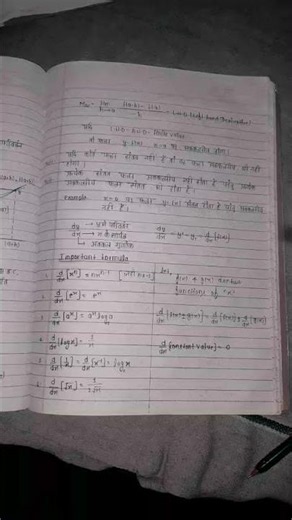 class 12th math chapter 5 Continuity and Differentiation ke Important formula
