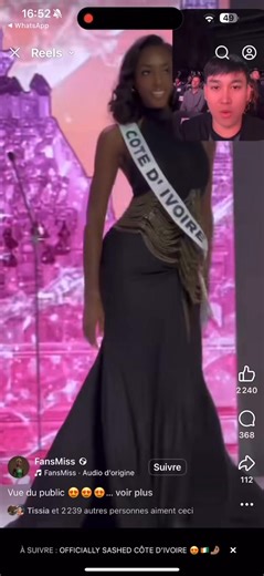 6.1K views · 121 reactions | Son déhanché du début  Olivia est la miss en question.  #MissUniverse2025 #Olivia #MissUniverseThailand #beauty | Make Up by Ahou | Facebook