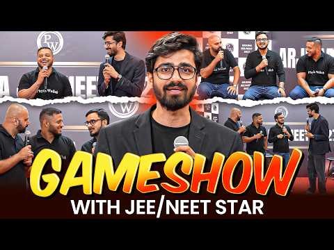 Gameshow with JEE/NEET Stars by Ritik Sir ⭐️ || Ft. Rajwant Sir, Om Sir and Sudhanshu Sir 🔥