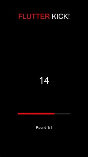 20s Flutter Kick Timer #Shorts