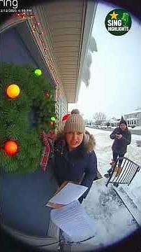 🎄 HOA Karen Says Rudolph’s Nose Is “Too Bright” — Then Snow Karma Hits ❄️😂 (Caught on Ring Camera)