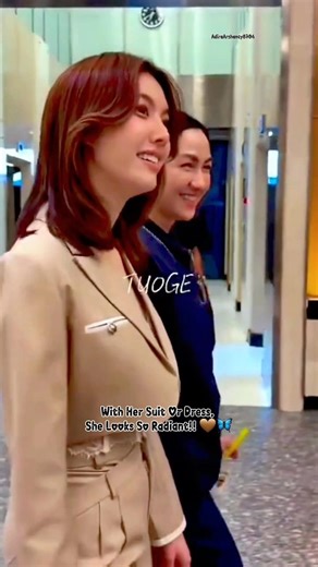 N'Neen Or Orm ,, When Her With Suit Or Dress, She Looks So Radiant!! 🤎🦋 #ormkornnaphat #lingorm