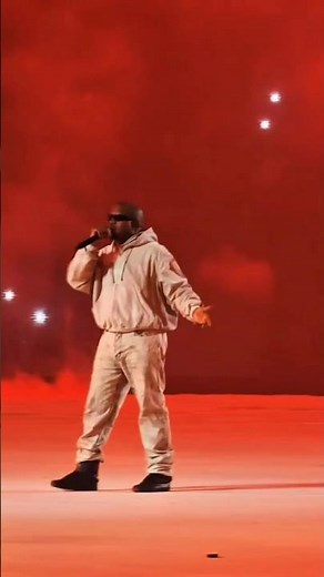 YE Performs All Falls Down In Mexico Day 2 #YE #kanyewest #2026