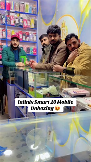 Infinix Smart 10 Mobile Unboxing Experience