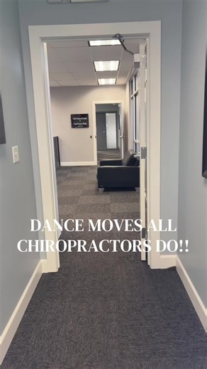 Not a dance routine, just the movements you pick up from being a chiropractor!! #utahcheck #chiropractor #utahchiropracticandcaraccident #dancemoves #wellness