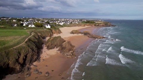 Discover Brittany's Coastal Gem: Finistère from Above