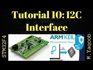 STM32F4 Discovery board - Keil 5 IDE with CubeMX: Tutorial 10 I2C - Updated Dec 2017